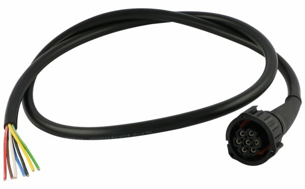 Kabel mit AMP 7-pol.-Stecker (7 x 0.75 mm2)
