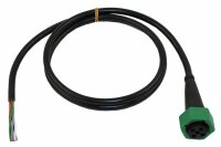 Kabel 1000 mm mit 5-pol.-Stecker grün (rechts)