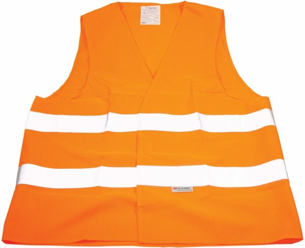 Warnweste hochreflektierend, orange