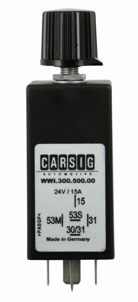 Wischintervallrelais 12/24 V 15 A