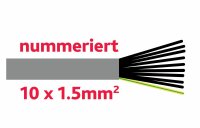 Steuerkabel 10 x 1.5 mm