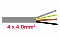 Steuerkabel 4 x 4.0 mm2