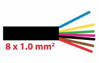 Kabel FLRYY 8 x 1.0 mm2