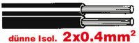 Velo-Kabel 2-adrig 2x0,4mm2