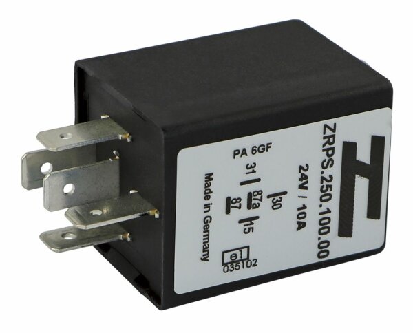 Zeit- und Impulsrelais 24V 10A