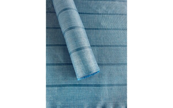 Berger Zeltteppich metal blau