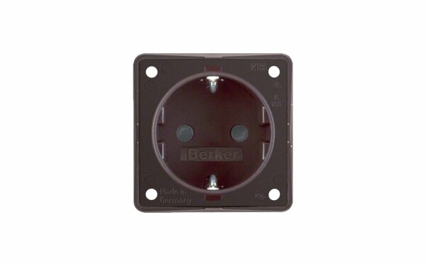 Berker Integro Steckdose Schutzkontakt mit erhöhtem Berührungsschutz