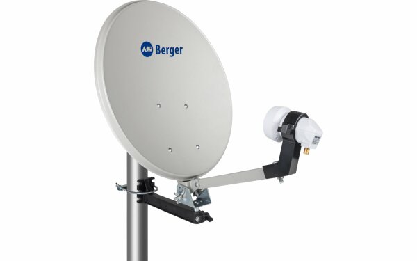 Berger Mobile Sat-Anlage Komplettset Single-LNB im Campingkoffer