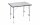 Berger Alta Campingtisch 80 x 60 cm