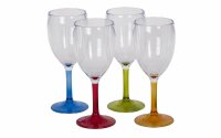 Flamefield Weingläser Set 4er 290 ml bunt