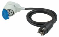 AS-Schwabe Adapterleitung Schutzkontaktstecker mit...
