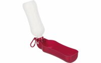 Jollypaw Flasche mit Trinknapf Edelstahl/Kunststoff 500 ml