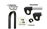 EUFAB Strap Rahmenhalter lang Ø 25+30mm