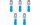 InnTec Flachstecker 6,3 mm (5er Set)