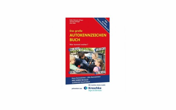 Buch Autokennzeichen