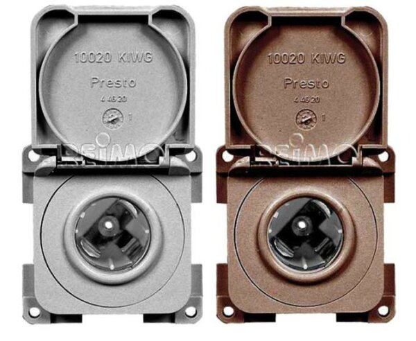 Einbausteckdose 12V mit Deckel