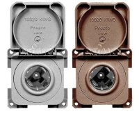 Einbausteckdose 12V mit Deckel