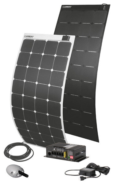 Ensembles solaires 12V avec module haute performance de Carbest 80 à 160 watts