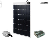 Ensembles solaires 12V avec module haute performance de Carbest 80 à 160 watts