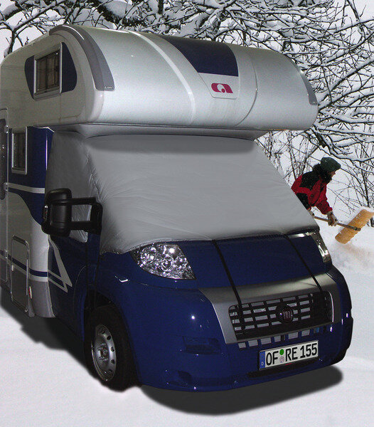 Thermo mat outside windshield cover for Ducato and the like from 2007