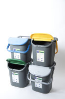 Stapelbarer Mülleimer - 30 l - Verschiedene...
