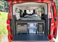 Lit modulable pour camping box M Caddy