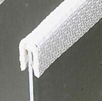 Kantenschutzprofil - Klemmbereich klein - Schwarz - 5 m