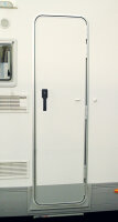 Vorgefertigte Reisemobiltür im System 2000 - Weiß
