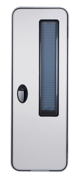 Reisemobil-Aufbautür-Set - Türgröße 620 x 1751 mm - Inkl. Fenster und Rollo