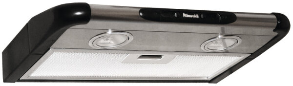 Extractor hood Flat 12V black/silver