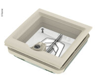 Dachhaube VENT 28 F mit aerodynamischer Form - Crystal
