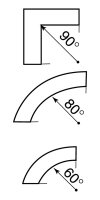 Fensterabdeckprofil / Fensterrahmen - Innenprofilstange