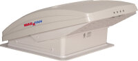 Capot de toit avec housse de pluie MaxxFan Deluxe Blanc