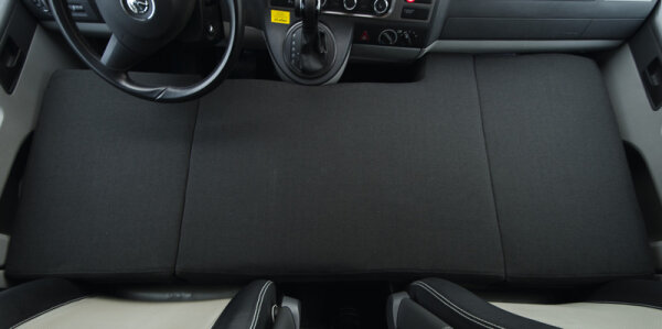CampSleep Petit lit dappoint - pour la cabine du conducteur dans les petits véhicules utilitaires, par exemple VW T5/6, Mercedes Benz Vito/Viano/Classe V, etc.
