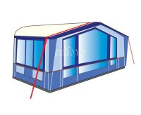 Reimo Tent Sturmband-Set Jouni 14m für Markisen und...