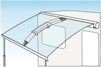 Rafter Pro - Tension rod bent telescopic