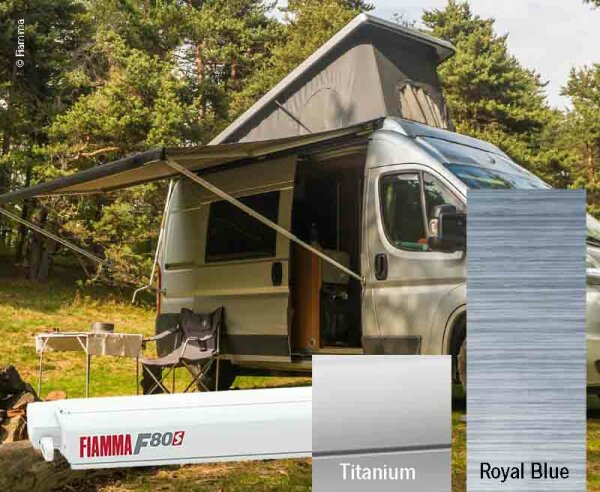 Fiamma F80S roof awning 4,25m, for vans and camper vans