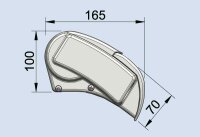 Prostor 600- 5,5m Silber / Blue Waves