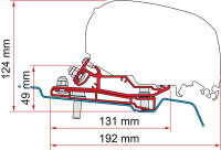 Fiamma Adapter Ford Transit H3 / L4 ab 2014 - 400 cm -...