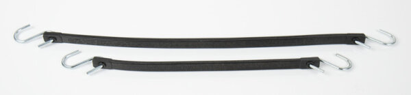 Carbest Gummispanner 38 cm - 20 Stück