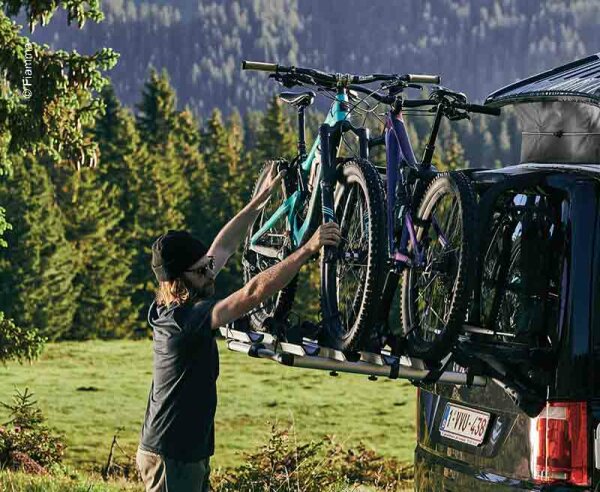 3ème rail + entretoise Thule WanderWay porte-bagages arrière pour VW T6