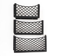 Carbest Ablagenetz M Aluminiumrahmen, Schwarz