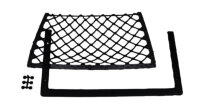 Netz für Ablagefach - 415 x 210 mm