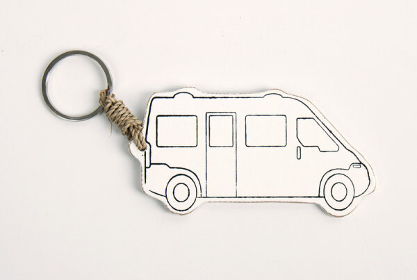 Key trailer motorhome with Reimo logo