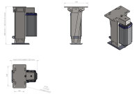 Autolift for vehicles up to 5 tons - With 4 lifting supports