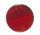 Réflecteur rond 72mm autocollant rouge (1 pièce)