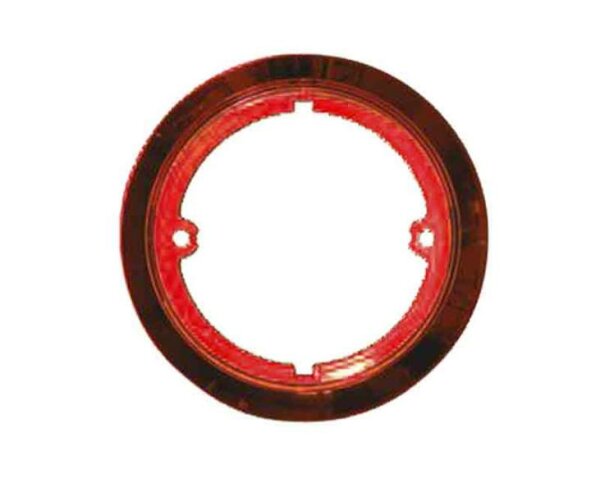 Zierring 122mm rot