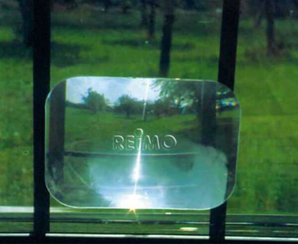 Weitwinkel-Linse für bessere Rücksicht - 15 x 20 cm