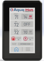 Heating system including hot water system Aqua-Hot 100D