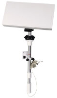 Manual flat antenna CaMP39, SKEW & single LNB